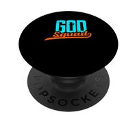 God Squad | Religión Jesús Oración | Iglesia Fe Fe PopSockets PopGrip Adhesivo