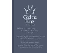 God the King Christian Journal: Personal Devotional Notebook for Christian Men and Women