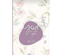 God Will Carry You: Christian Journal: 120-Page Ruled Notebook for Prayer, Bible Study, Church Notes, Daily Journaling, and Faith-Inspired Writing (6 x 9 Inches)