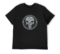 God Will Judge Our Enemies We Will Arrange The Meeting T-Shirt Graphic Printed Tee Shirt Mens Black Shirt, Negro , XL