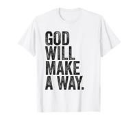 God Will Make A Way - Christian Faith Inspirational Camiseta
