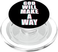 God Will Make A Way - Christian Faith Inspirational PopSockets PopGrip para MagSafe