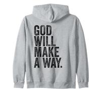 God Will Make A Way - Christian Faith Inspirational Sudadera con Capucha