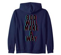 God Will Make A Way - Christian Faith Inspirational Sudadera con Capucha