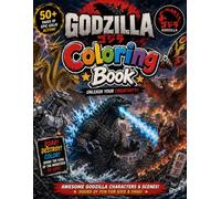 God-zilla'$ and Friends Coloring Book for Fan Men Women Teen: [NEW Edition] With 50+ Beautiful Coloring Pages For All Fans. A Cool Coloring Book For ... Teens, and Adults. (Stress Relief & Enjoy)