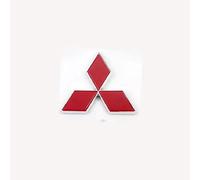 GODARM Coche Emblema para Mitsubishi Montero Sport 2015-2019,Logotipo del Coche Insignia icónica Capó Delantero Logo del Maletero Prevención de la Oxidación Piezas para Coche,6.1 * 5.2cm