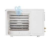 GODARM Guía De Aire De La Unidad Exterior De Aire Acondicionado Guía De Aire Antisoplado De Acero Inoxidable For Cambiar La Dirección del Deflector De Salida De Aire (Cuadrado) (Size : 50cm*50cm)