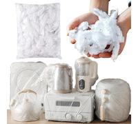GodbTG 100 Pieces Thickened Disposable Dust Cover, Elastic Household Kitchen Appliance Universal Dustproof Protective Cover, Clear Kitchen Appliance Covers (90cm*110cm)