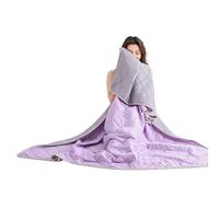 GodbTG Cooling Throw Blanket for Hot Sleepers, Lightweight Summer Blanket, Soft Breathable Cooling Bedding for Bed Couch Travel Camping, All Season Comfort (Purple,39.4 x 59.1 in)