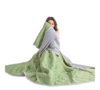 GodbTG Cooling Throw Blanket for Hot Sleepers, Lightweight Summer Blanket, Soft Breathable Cooling Bedding for Bed Couch Travel Camping, All Season Comfort (Fruit Green,78.7 x 90.6 in)