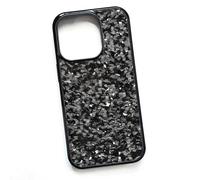 GodbTG Forged Carbon Fibre Phone Case, Carbon Fibre Phone Case for iPhone 17 16 15 14 13 12 11 Pro MAX (12 Pro,Silver)