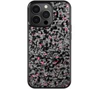 GodbTG Forged Carbon Fibre Phone Case, Carbon Fibre Phone Case for iPhone 17 16 15 14 13 12 11 Pro MAX (14 Plus,Pink)