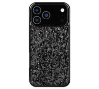 GodbTG Forged Carbon Fibre Phone Case, Carbon Fibre Phone Case for iPhone 17 16 15 14 13 12 11 Pro MAX (17 Pro MAX,Silver)