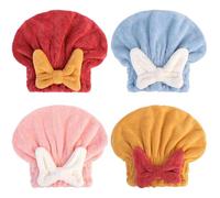 GodbTG Hair Wraps for Women Wet Hair, New Super Absorbent Hair Towel Wrap for Wet Hair, Efficient Hair Towel Wrap for Women, Microfiber Hair Towel Wrap (10.63x12 in)