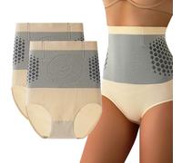 GodbTG High Waist Sculpting Shorts for Women Thermogenic Compression Shapewear Tummy Control Body Shaper Workout Yoga Underwear (Nude 2,M (85-105 lbs))