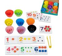 GodbTG Montessori Arithmetic Math Toy Set, Learning & Education Toys, Counting Toys