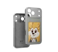 GodbTG Smart NFC Ink Phone Case for iPhone 17 Pro MAX Air, NFC Memory Case for iPhone with Photo Screen (17 Pro MAX,Gray)