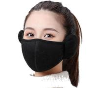 GodbTG Winter Warmer Earmuffs & Mask, Lady's Face Mask Veil Keep Warm, Winter Face Cover (#3,One size)