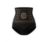 GodbTG Women’s High Waist Shapewear Shorts, Tummy Control Butt Lifting Compression Panties, Seamless Body Shaper (Black,XL)
