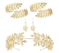 Goddess Costume Accessories Gr old Decorative Wedding Hair Crown for | Wedding Hair Crown for Wedding Christmas Greek Theme Activities | Goddess Costume Accessories Gr old Decorative