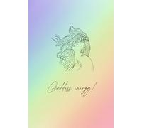 Goddess energy!: Inspirational A5 size notebook with 100 ruled pages