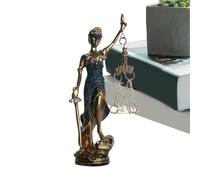 Goddess Figurine | Graceful Retro Female Figurine | Elegant Craftsmanship Symbol Of Justice And Fairness Women Figure Decor,for Dorm Apartment Bookshelf Fireplace Library Entry Event Celebration