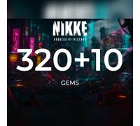 Goddess of Victory: Nikke - 320 + 10 Gems Direct Top-Up - GLOBAL
