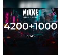 Goddess of Victory: Nikke - 4200 + 1000 Gems Direct Top-Up - GLOBAL