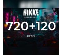 Goddess of Victory: Nikke - 720 + 120 Gems Direct Top-Up - GLOBAL