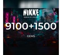 Goddess of Victory: Nikke - 9100 + 1500 Gems Direct Top-Up - GLOBAL