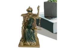 Goddess Statue - Home Altar Figurine for Meditation | Resin with Hand Painted Finish, Detailed Crafting, Spiritual Ornament for Living Room Bedroom Office Small Size 7.08x3.15x8.26in