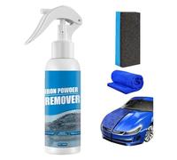 Godemmio Removedor de polvo de hierro, spray de eliminación de óxido, removedor de polvo de hierro, spray removedor instantáneo Rustout, spray multifuncional de eliminación de óxido para herramientas,