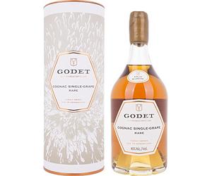 Godet Cognac SINGLE-GRAPE RARE Folle Blanche 40% Vol. 0,7l in Giftbox