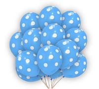 GodFather - Globos de látex de lunares de 12 pulgadas para fiestas temáticas de cumpleaños, bodas, baby shower y decoraciones de fiesta