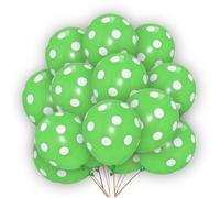 GodFather - Globos de látex de lunares de 12 pulgadas para fiestas temáticas de cumpleaños, bodas, baby shower y decoraciones de fiesta