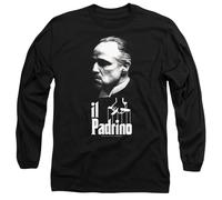 Godfather Il Padrino Mens Long Sleeve T Shirt Camiseta, Negro, S Unisex Adulto