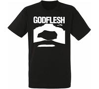 Godflesh Black - Camiseta para hombre, Negro , L