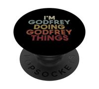 Godfrey Name Godfrey Personalized Name First Given PopSockets PopGrip Adhesivo