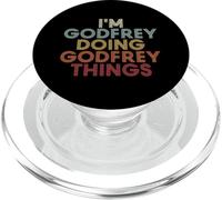 Godfrey Name Godfrey Personalized Name First Given PopSockets PopGrip para MagSafe