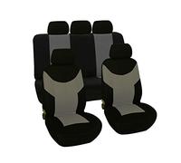 GODGETS Fundas Asientos Coche Universales para Delanteros y Traseros/Funda para Asiento Coches/Accesorios Interior Coche,Gris Oscuro,2 * Asiento Delantero + 3 * Asiento Trasero
