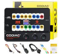 GODIAG GT100+ OBD2 Breakout Box, herramienta de escaneo de conector ECU automotriz de 16 pines para pruebas de banco y pruebas de señal CAN Bus/K-LINE