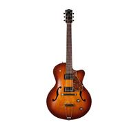 Godin 5Th Avenue CW Kingpin Ii Hb Cognac Burst Guitarra Archtop con Pastillas Humbucking Sonido Vintage