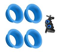 GodLOL 4 anillos de color para pinza Magura MT5 MT7 | Moldura ligera para freno de bicicleta | Varios colores para personalización (azul)