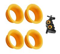 GodLOL 4 anillos de color para pinza Magura MT5 MT7 | Moldura ligera para freno de bicicleta | Varios colores para personalización (naranja)