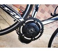 GodLOL Para Bafang BBSHD 130BCD, adaptador de anillo de cadena de araña, kits de motor de bicicleta eléctrica 39T-50T/52T/54T/56T/60T (44T)