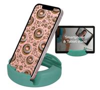 GoDonut - Soporte para tel fono original - Soporte para celular + soporte para tableta - Organizador de escritorio - Compatible con tabletas, iPh