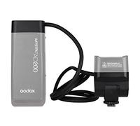 Godox 200W Extension Flash EC200 para Godox AD200/AD200Pro Pocket Flash, 2M Extend Power Cable, Funciona con AD200 Bare Bulbs Head y Speedlite Head
