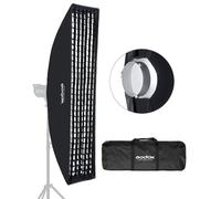 Godox 35 cm x 140 cm, 35.6 cm x 139.7 cm, Tira de Colmena de Panal de Abeja, Soporte Bowens para luz de Flash Godox y Otras Luces de Flash de Estudio
