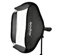 Godox 40 x 40 cm Caja de luz difusor con soporte de fijación Bowens soporte para Speedlite de luz de flash