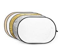 Godox 5 en 1 dorado, plateado, dorado suave, blanco, translúcido 80X120cm